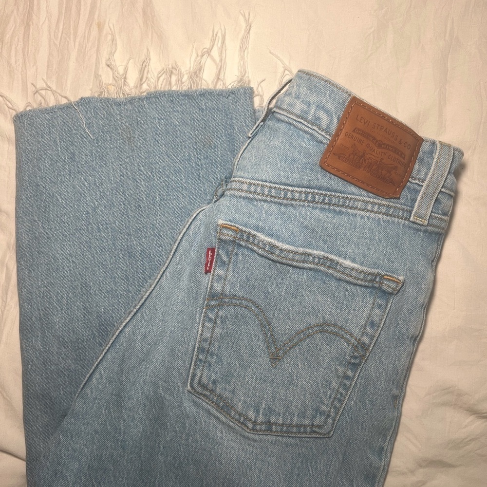 Levi's Blue Straight Leg Jeans Classic Style
